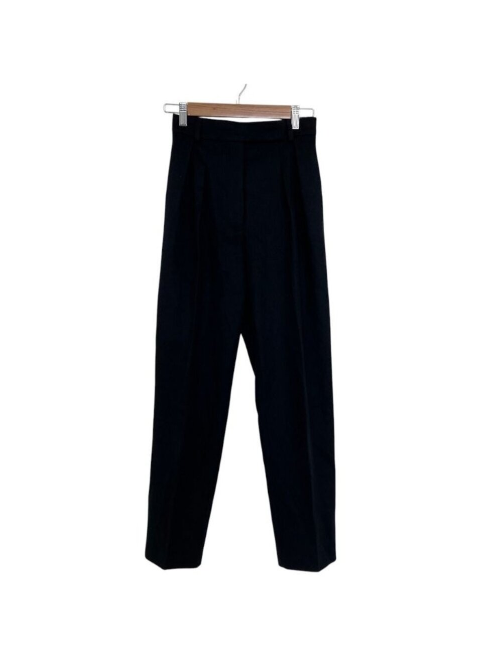 Max Mara Taillerur Sartoriale Cashmere 100% Trousers Pants Navy 34